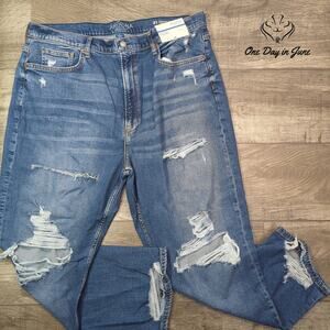 Arizona Jean Co. Juniors Highest Rise Vintage Straight Leg Jeans Size 21